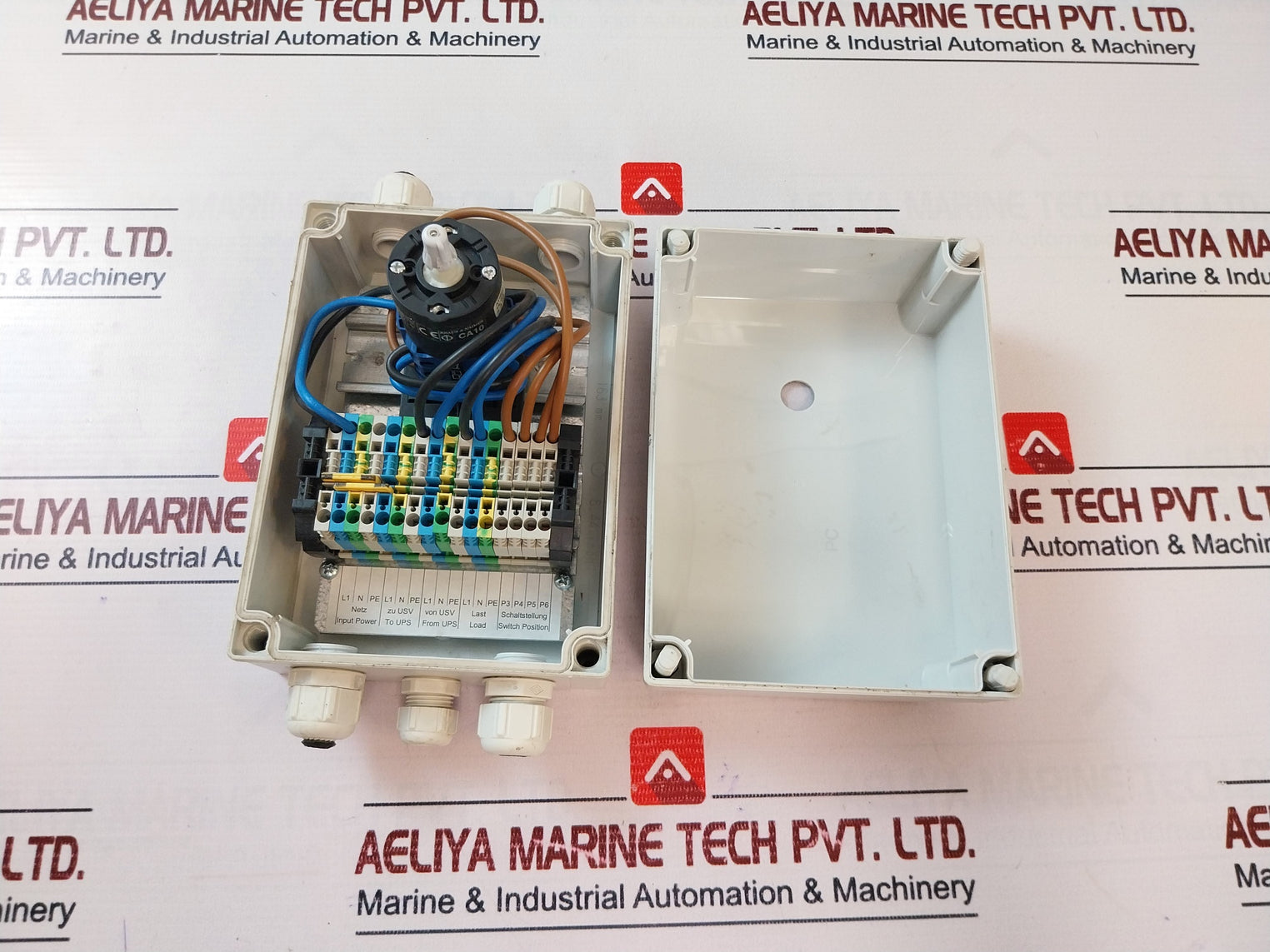 Aki Power Systems Ups Bypass Switch 20Amp 300Vac At08F349