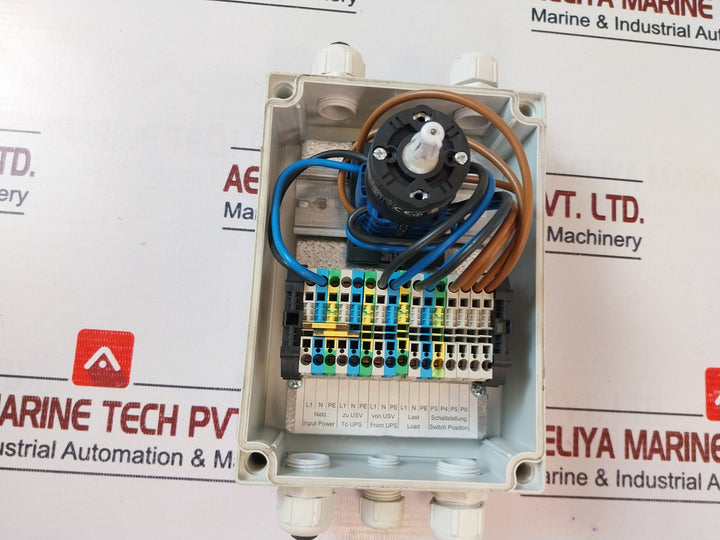 Aki Power Systems Ups Bypass Switch 20Amp 300Vac At08F349