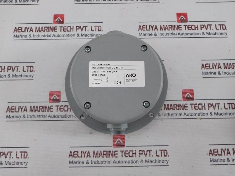 Ako Ako-5330 Level Switch 250V 15A Ip53/Ip40