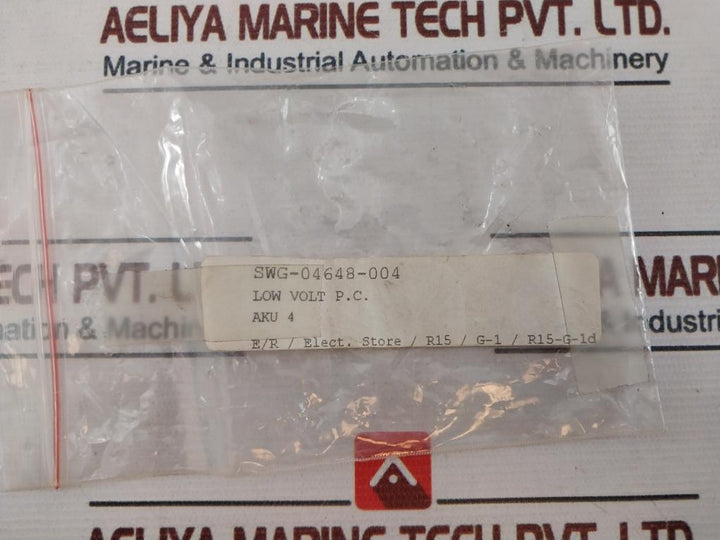 Aku-4 Low Volt P.C. Printed Circuit Board