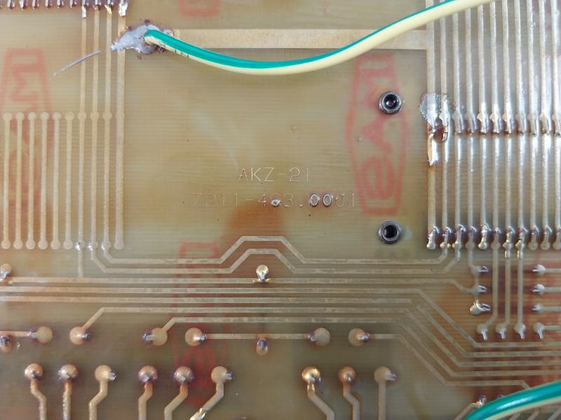 Akz-21 7211-463.0001 Printed Circuit Board Module Pcb Card