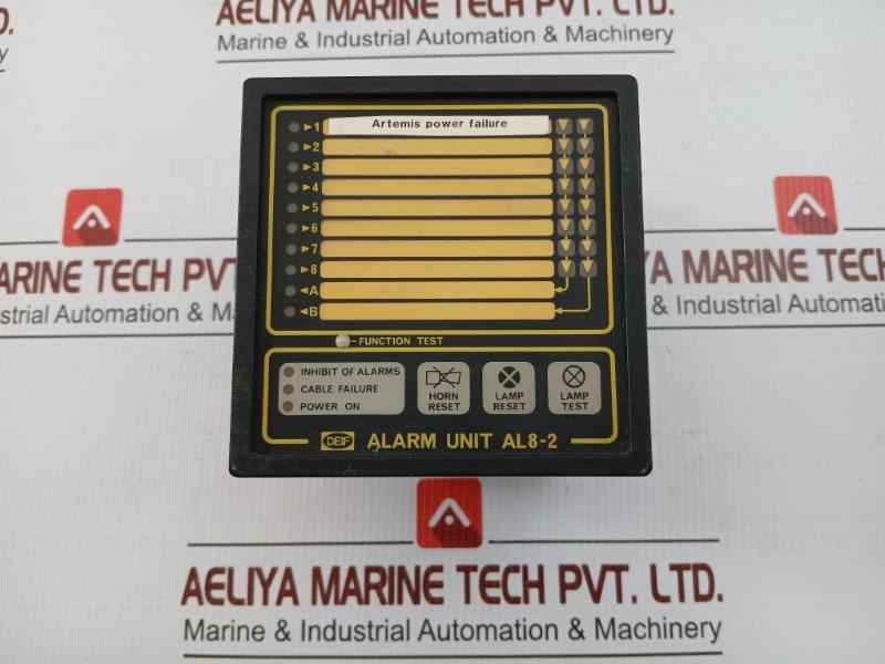 Al8-2 Alarm Unit Deif 12-48V Dc