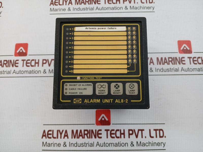 Al8-2 Alarm Unit Deif 12-48V Dc