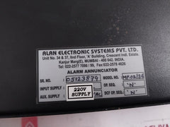 Alan Electronic Mp-02/36 Alarm Annunciator 220V 88-285Vac N Sequence