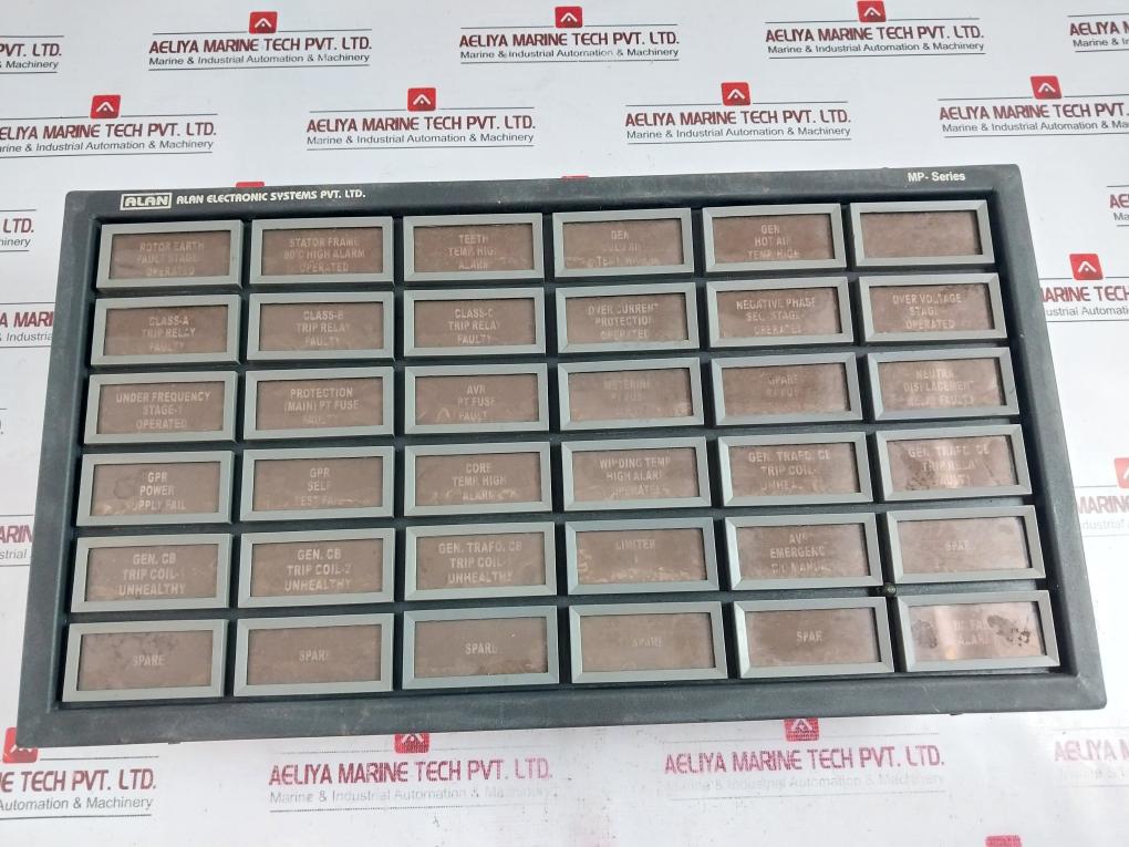Alan Electronic Mp-02/36 Alarm Annunciator 220V 88-285Vac N Sequence