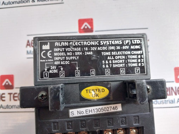 Alan Electronic SRH-2448 Electronic Hooter