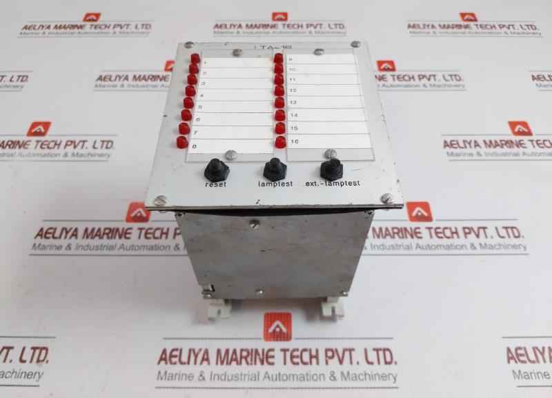 Alarm Annunciator Panel 230V Elektro Rela Lta-16