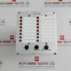 Alarm Annunciator Panel 230V Elektro Rela Lta-16