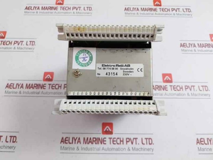 Alarm Annunciator Panel 230V Elektro Rela Lta-16