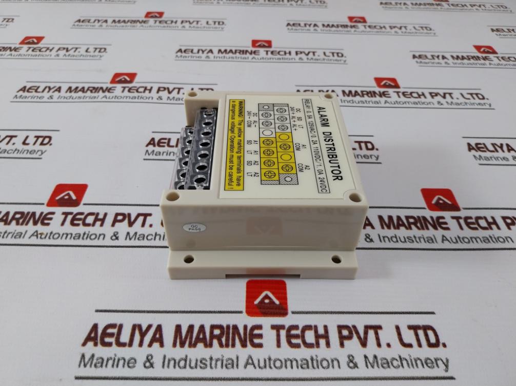 Alarm Distributor 0.5A 125Vac/0.2A 110Vdc/1.0A 24Vdc