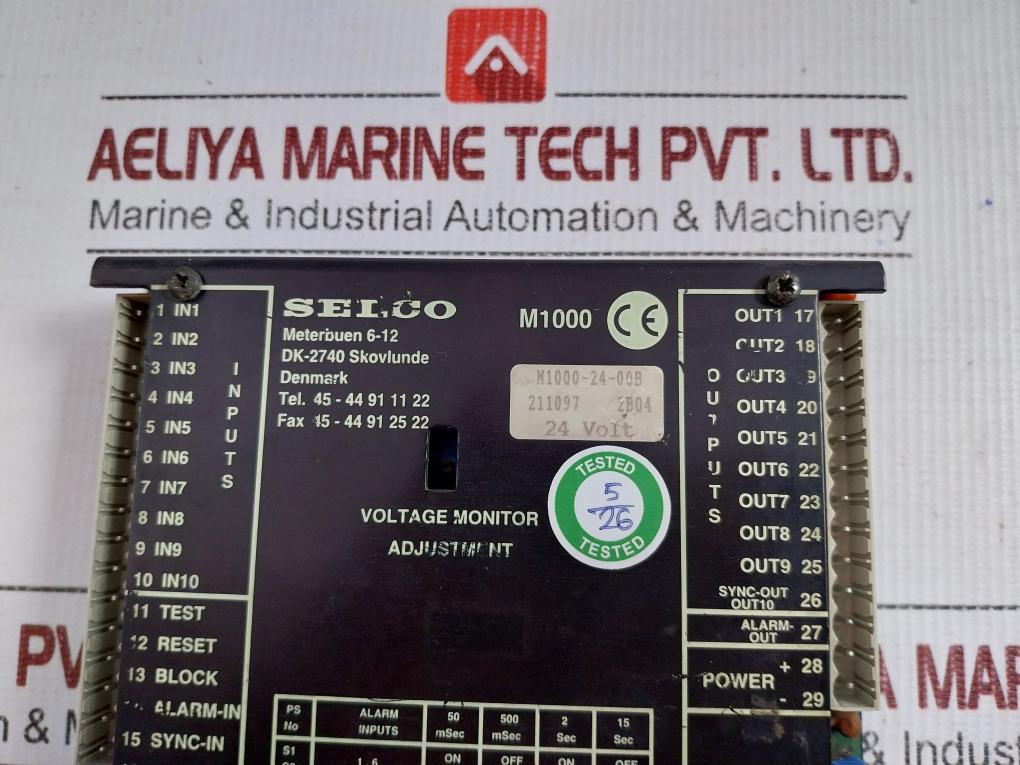 Alarm Monitor Controller 24V Selco M1000-24-00B