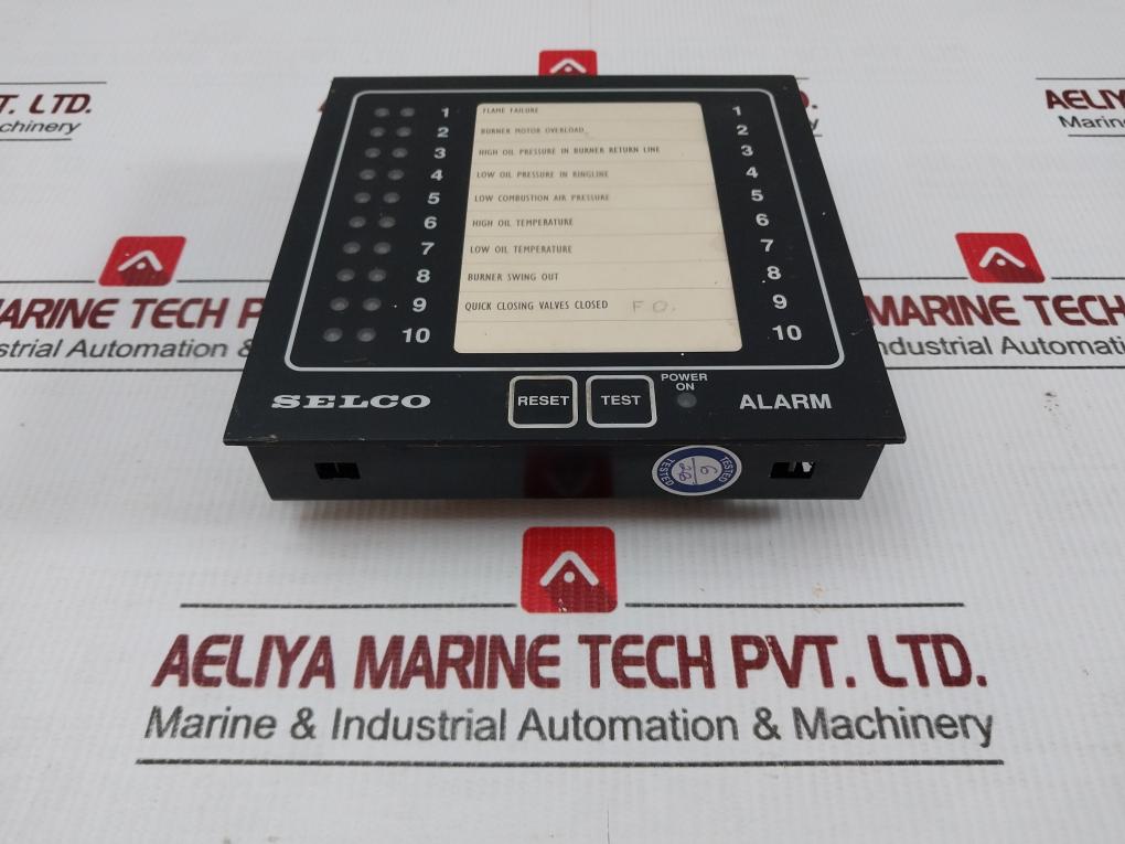 Alarm Monitor M1000-24-10C Selco 12-24V