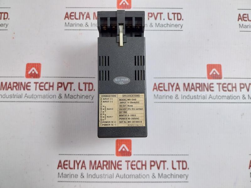 Alarm Set Converter Mr-das Mirae E&I Input 4-20Ma/Dc 50Hz/60Hz