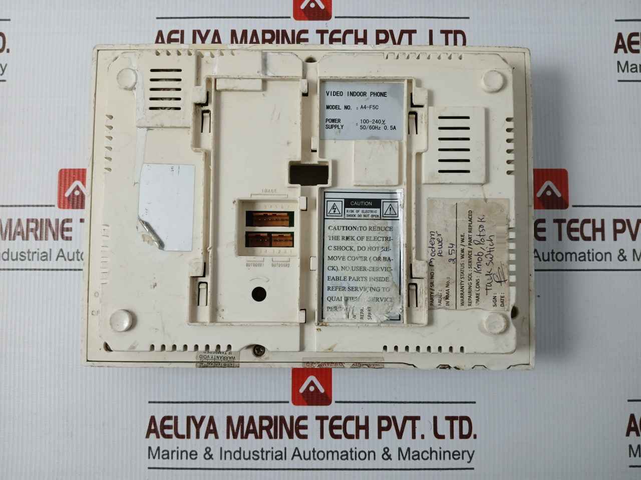 Alba Urmet A4-f5C Video Indoor Phone 100-240V-50/60Hz 0.5A