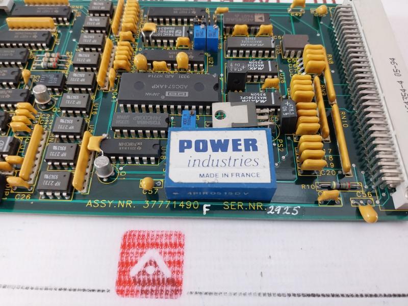 Albatross Pai-121 Printed Circuit Board Process Analog Input 37771490