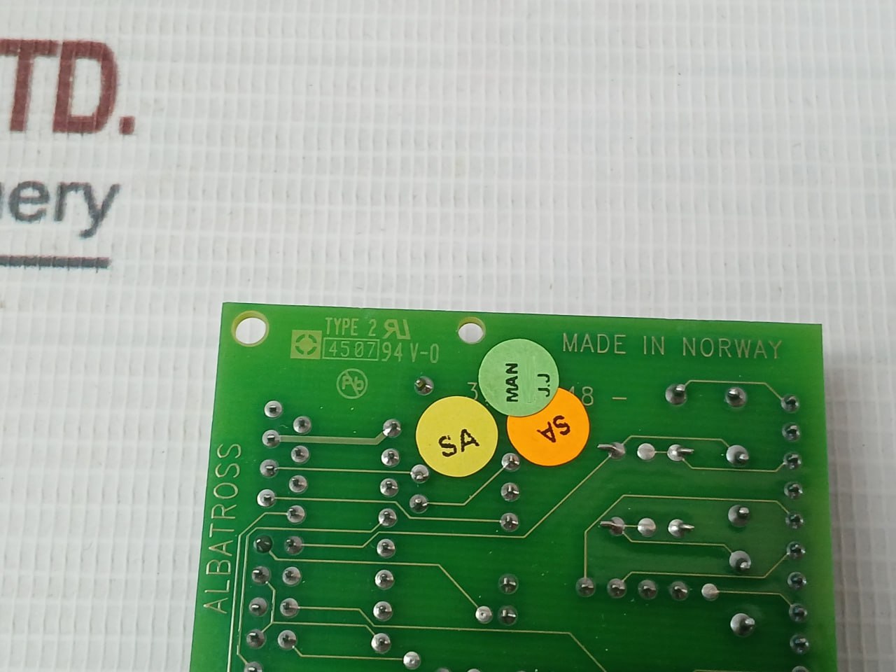 Albatross Tbsl Rs232 Isolated Adapter Printed Circuit Board Pcb Card 94V-0