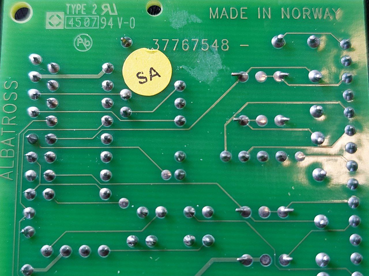 Albatross Tbsl Rs232 Isolated Adapter Printed Circuit Board Pcb Card 94V-0