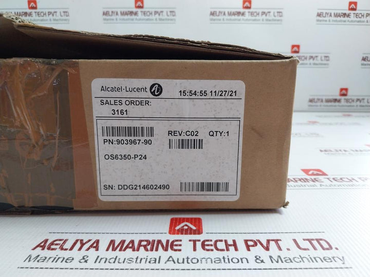 Alcatel-lucent Ac Input: 100-240V-, 50-60Hz, 8A-4A Ethernet Switch Os6350-p24