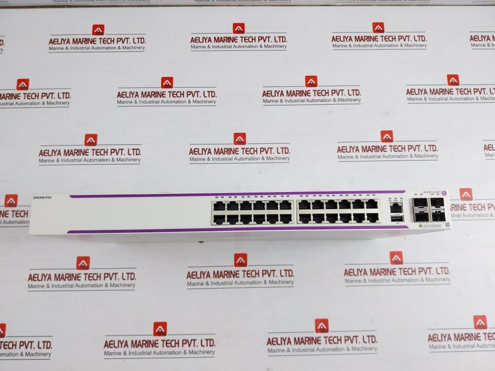 Alcatel-lucent Ac Input: 100-240V-, 50-60Hz, 8A-4A Ethernet Switch Os6350-p24