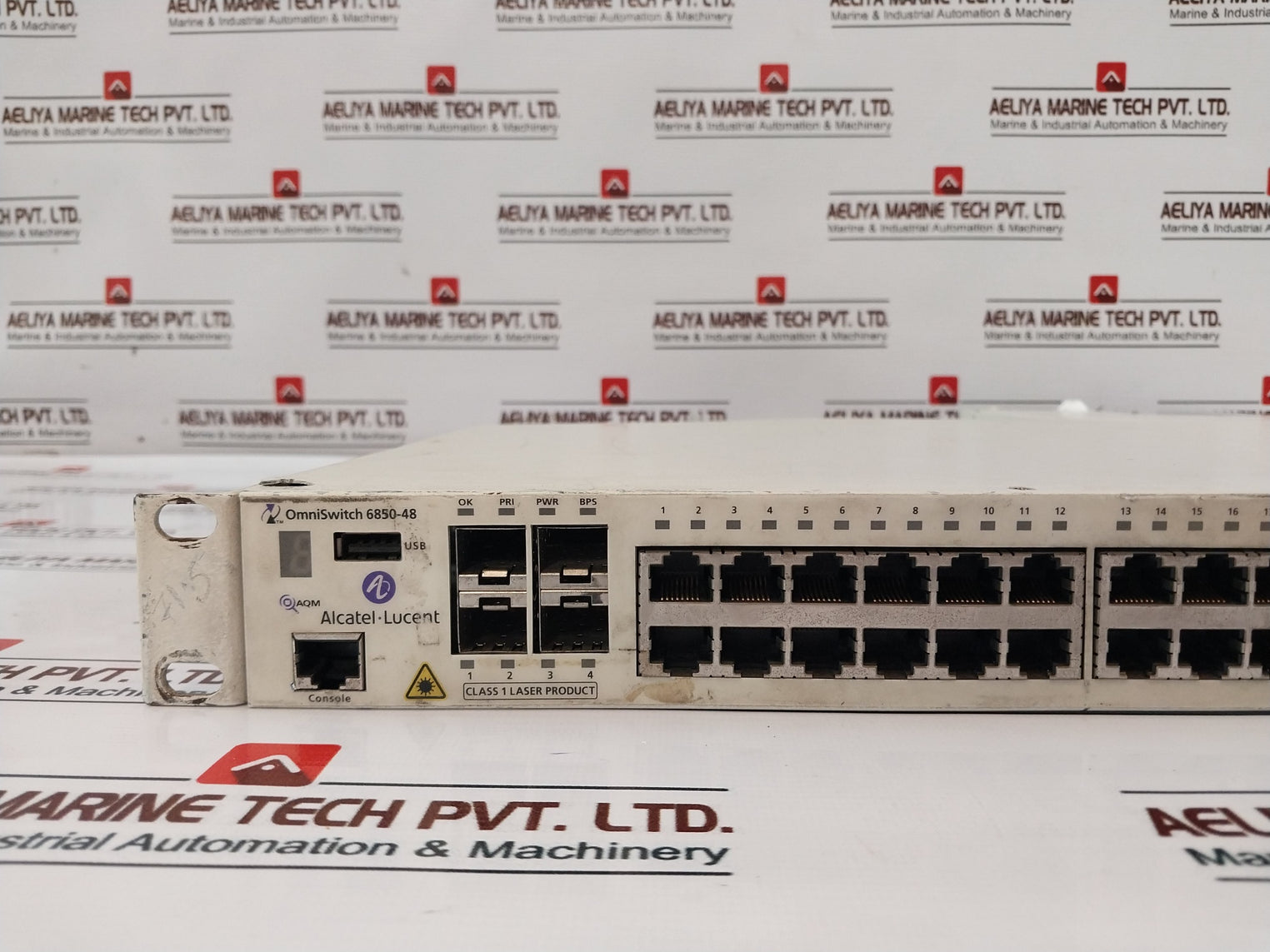 Alcatel-lucent Os6850-48 Network Switch W/ Power Supply Ps-126W-ac 100-240V~