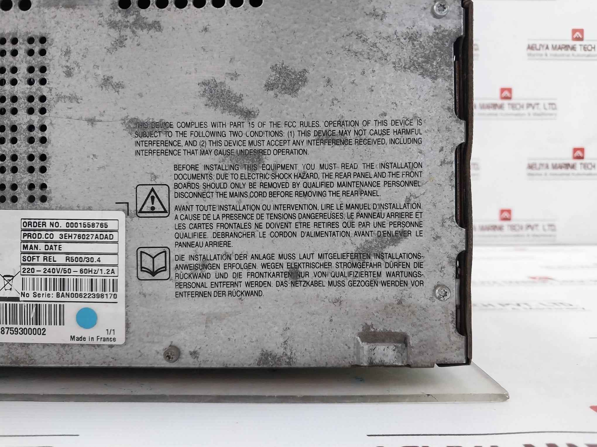 Alcatel 3Eh76027Adad Omnipcx Enterprise Communication Server R500/30.4