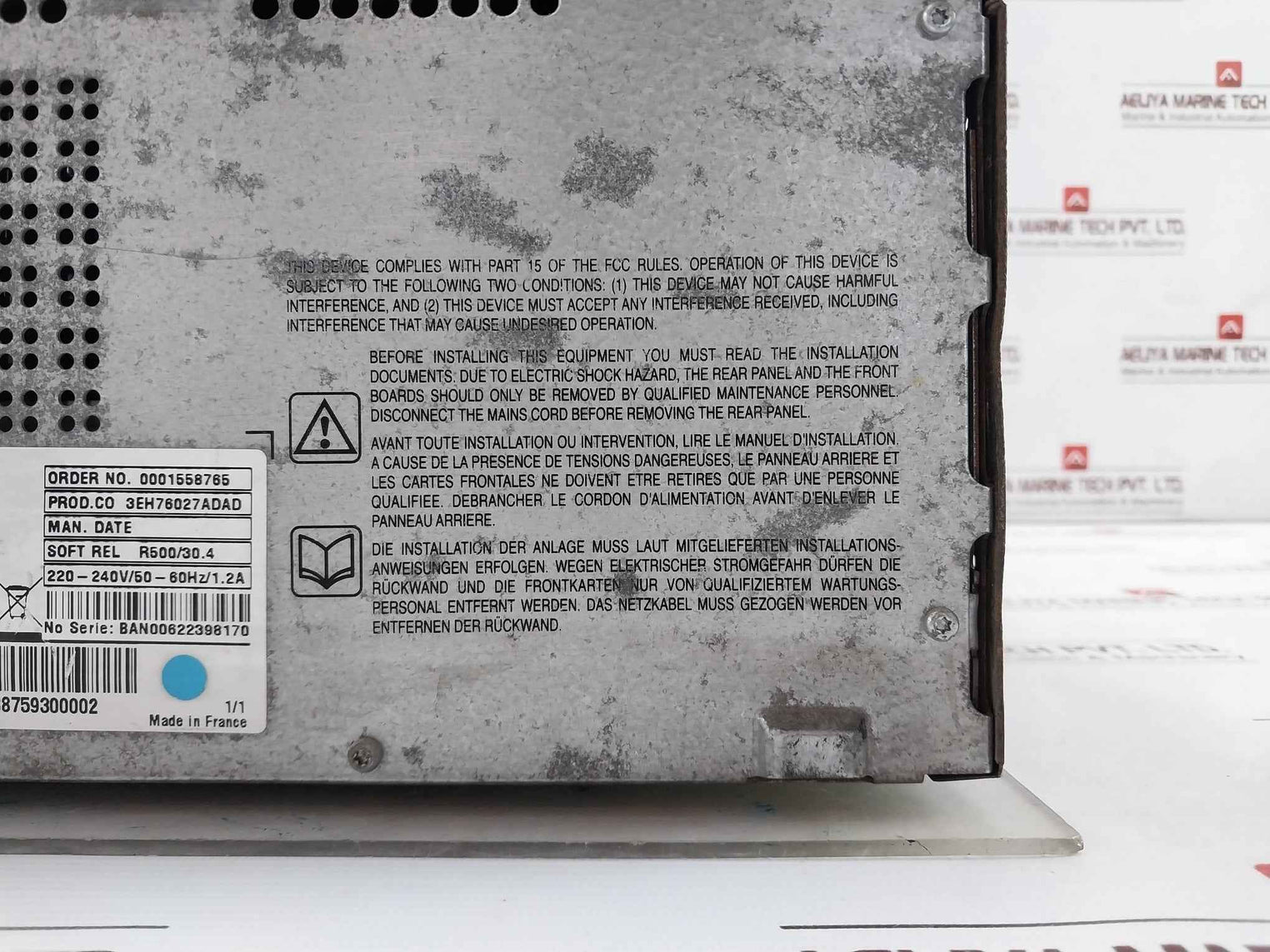 Alcatel 3Eh76027Adad Omnipcx Enterprise Communication Server R500/30.4