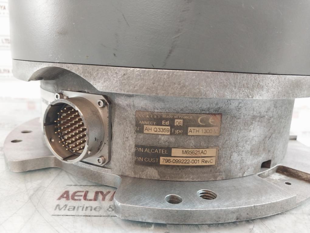 Alcatel Ath 1300 M Turbomolecular Vacuum Pump 796-099222-001 Rev C Ah Q3359