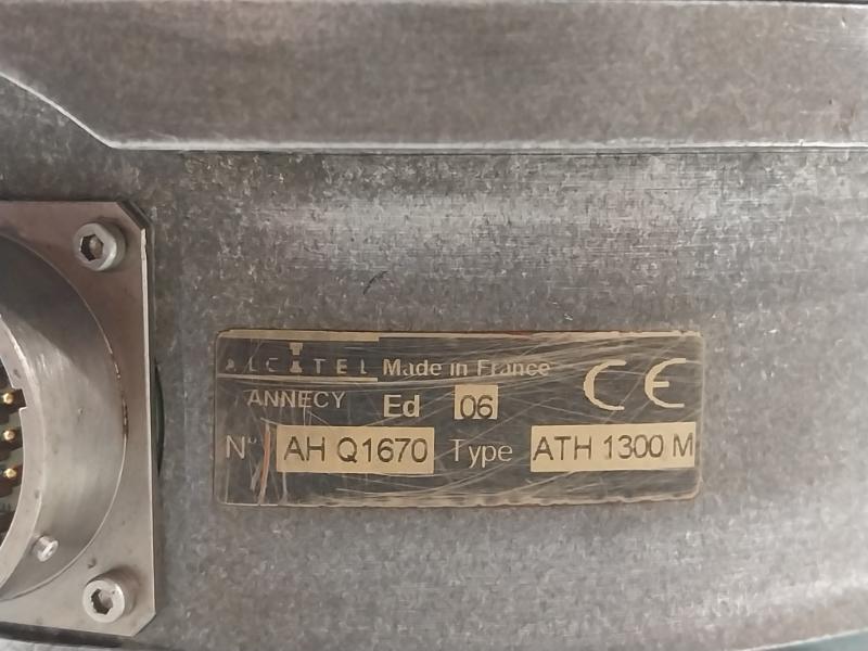 Alcatel Ath 1300M Turbomolecular Vacuum Pump Ah Q1670