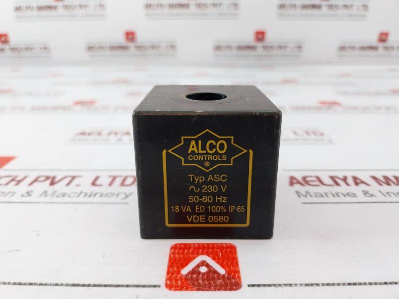 Alco Controls Asc Solenoid Coil Ip 65 230V 50-60Hz