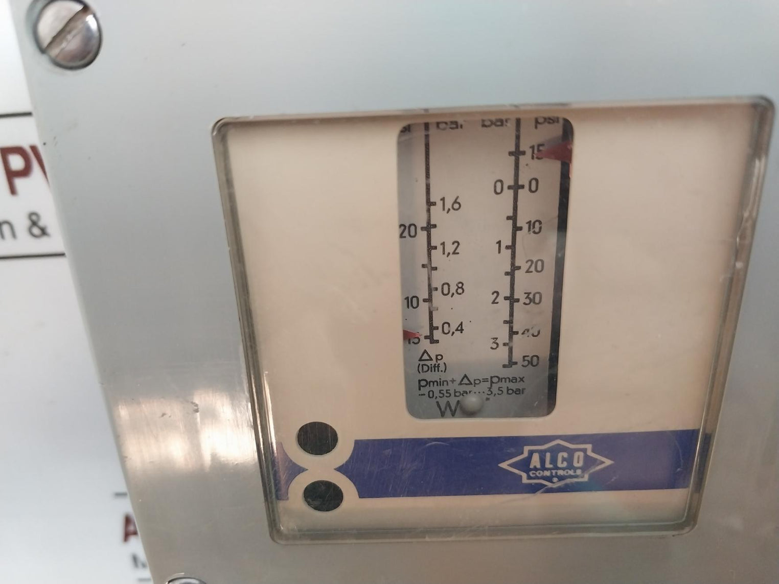 Alco Ff 142-4 Baa Pressure Switch 16A 220V Ac1 15 To 50 Psi