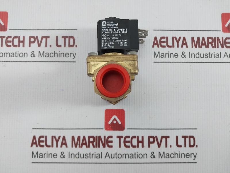 Alcon Brass Solenoid Valve 24V Dc 19D11Z1A5-1Qj1