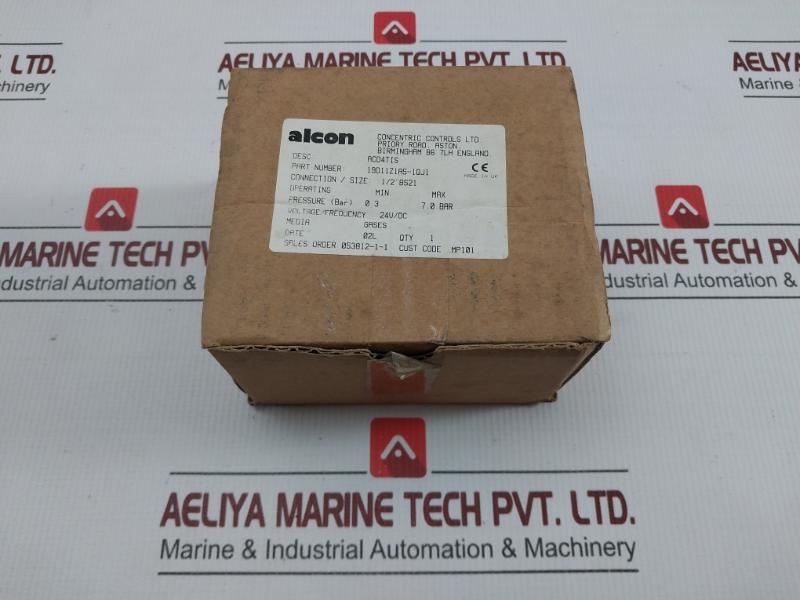 Alcon Brass Solenoid Valve 24V Dc 19D11Z1A5-1Qj1