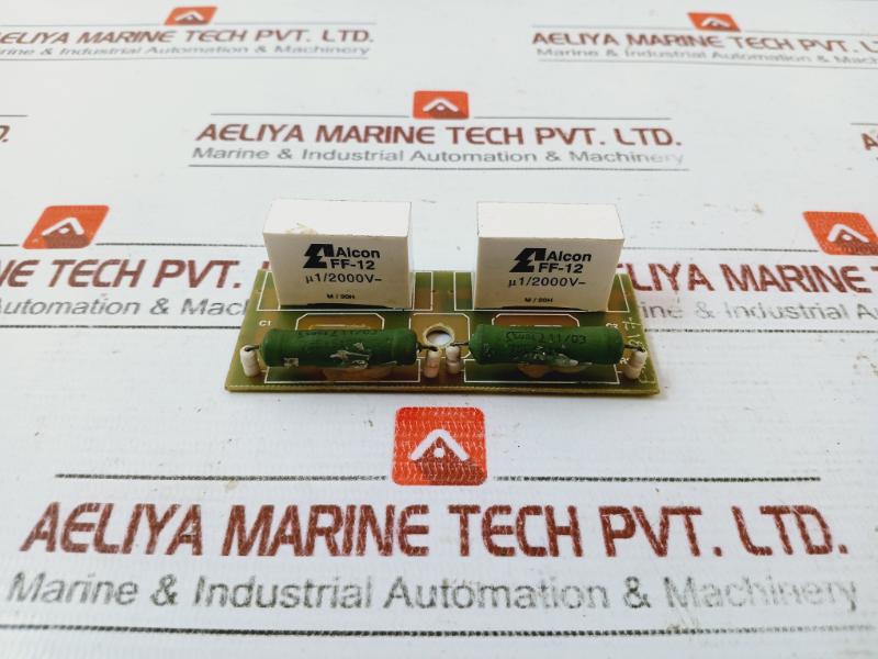 Alcon FF-12 Polypropylene Film Foil Capacitor With PC Board