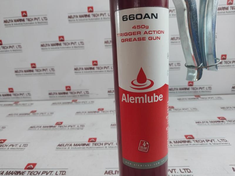 Alemlube 660An Trigger Action Grease Gun 300Mm 400 Bar 1000 Bar