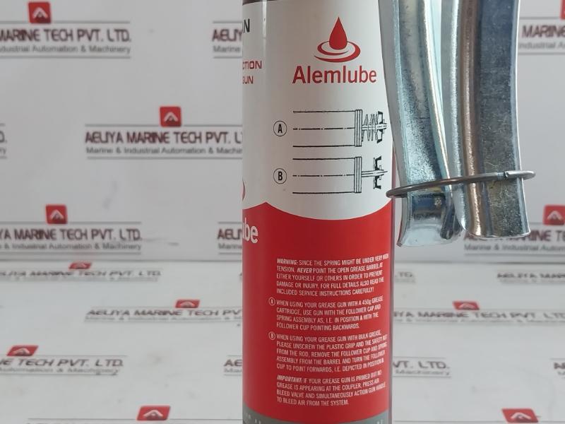 Alemlube 660An Trigger Action Grease Gun 300Mm 400 Bar 1000 Bar