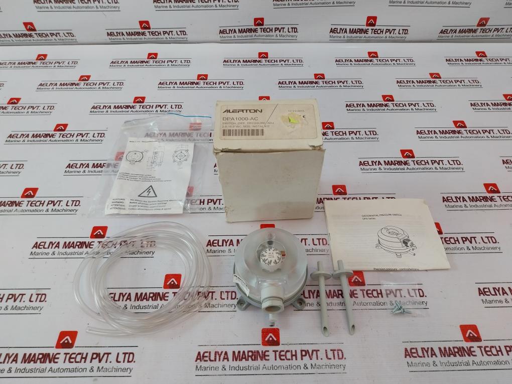 Alerton Dpa1000-ac Honeywell Differential Pressure Switch, Adjustable Dpa Series