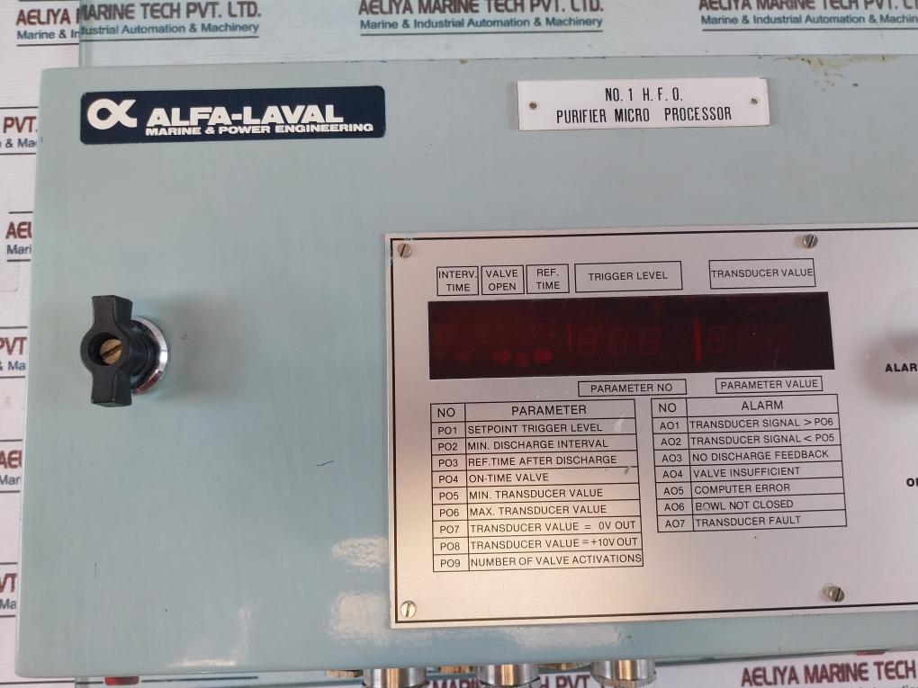 Alfa-laval 31830-1890-1 Purifier Micro Processor