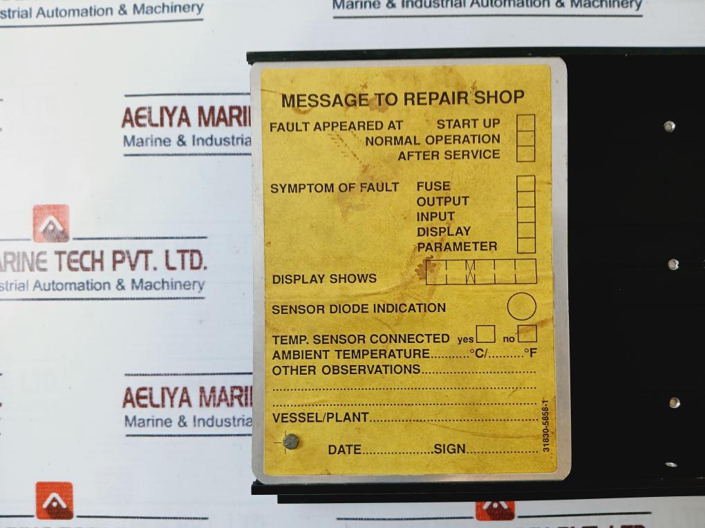 Alfa-laval 3183050092 Control Module Epc41 Module-2 Version: 0