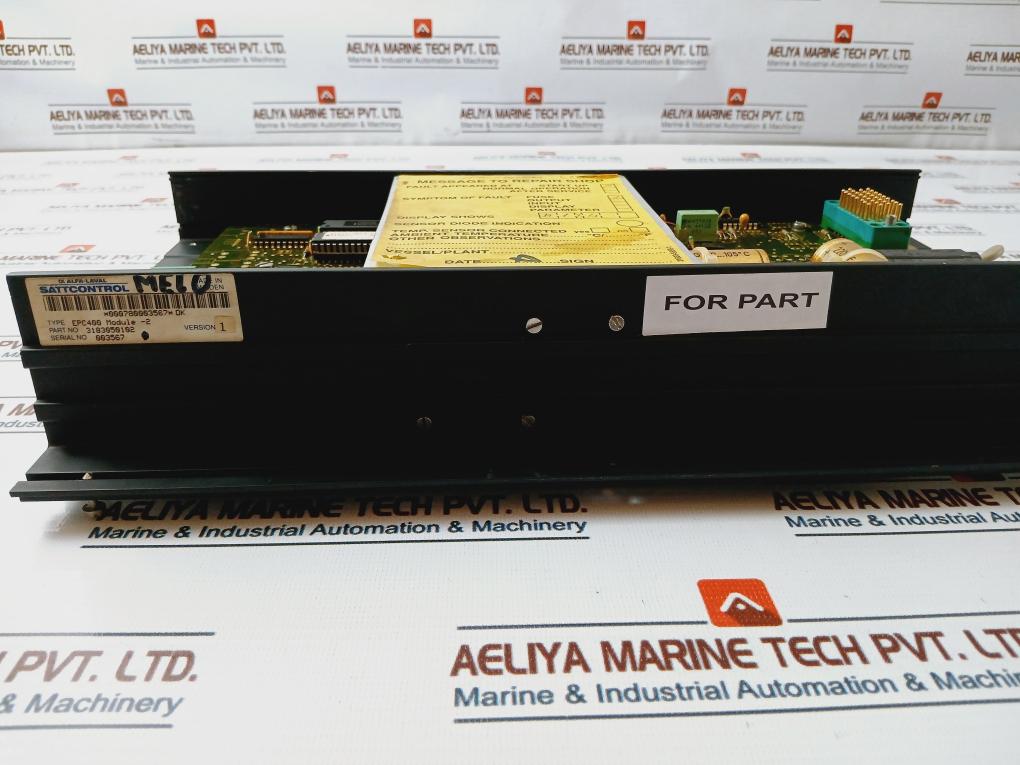 Alfa-laval 3183050102 Control Module Epc400 Module-2 B-4635-1/1 (Not Working)
