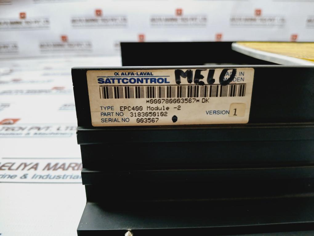 Alfa-laval 3183050102 Control Module Epc400 Module-2 B-4635-1/1 (Not Working)
