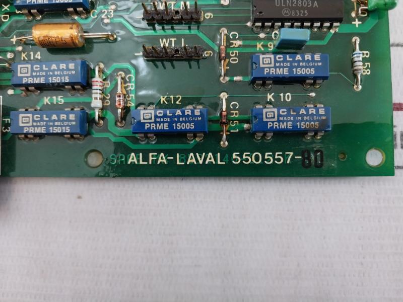 Alfa-laval 550557-80 Printed Circuit Board Card 01-94V-0 Kk 8592 040-11-2 F