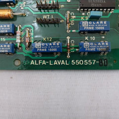 Alfa-laval 550557-80 Printed Circuit Board Card 01-94V-0 Kk 8592 040-11-2 F