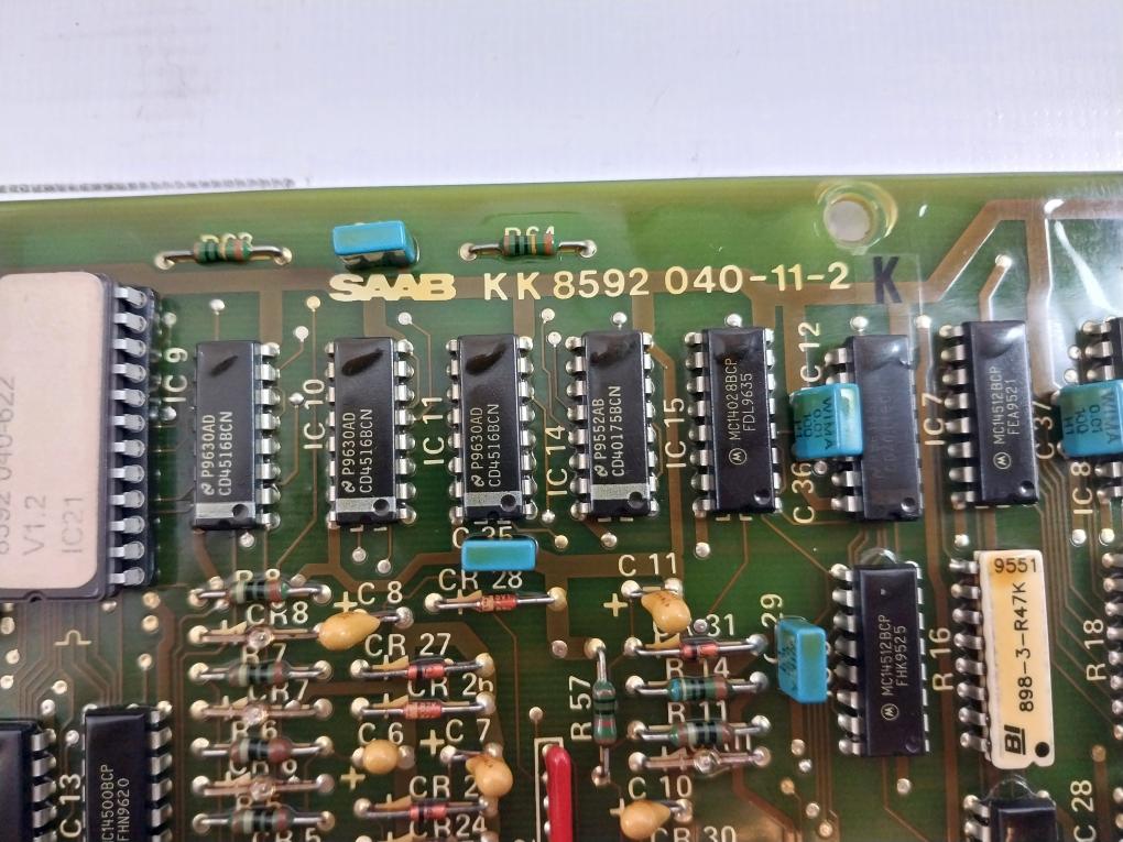 Alfa-Laval 550557-80 Purifier Printed Circuit Board KK 8592 040-11-2