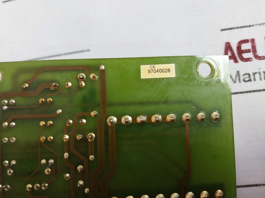 Alfa-Laval 550557-80 Purifier Printed Circuit Board KK 8592 040-11-2