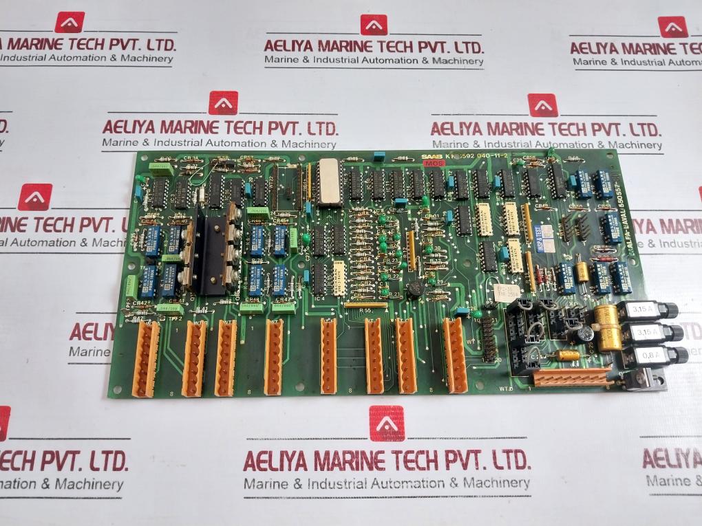 Alfa-Laval 550557-80 Saab Purifier Printed Circuit Board 94V-0 MK 8592140-012 L