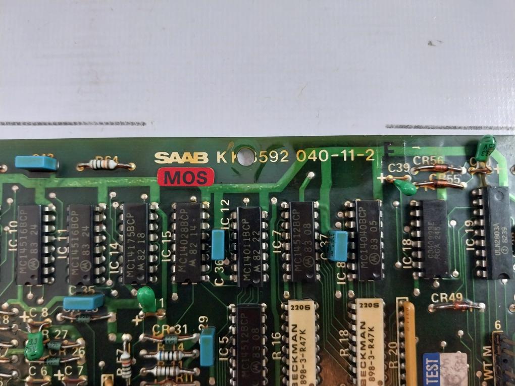 Alfa-Laval 550557-80 Saab Purifier Printed Circuit Board 94V-0 MK 8592140-012 L