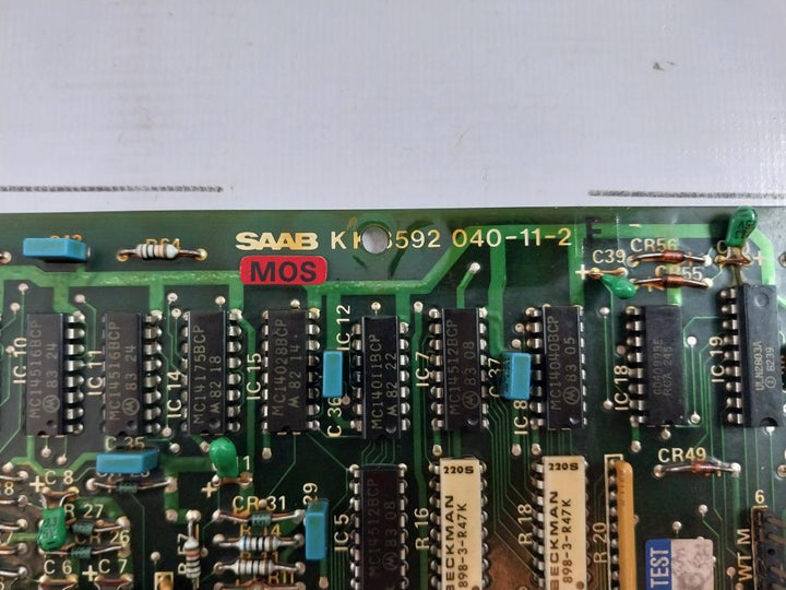 Alfa-Laval 550557-80 Saab Purifier Printed Circuit Board 94V-0 MK 8592140-012 L