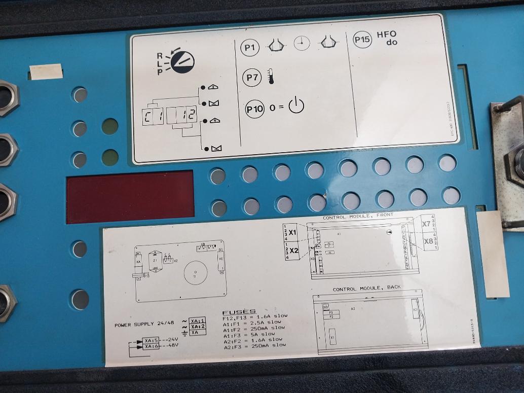 Alfa-laval Epc-400 Control Unit 31830-5090-1 24/48