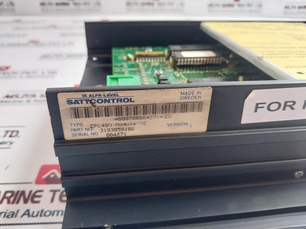 Alfa-laval Epc400 Module-2 Control Module 3183050102