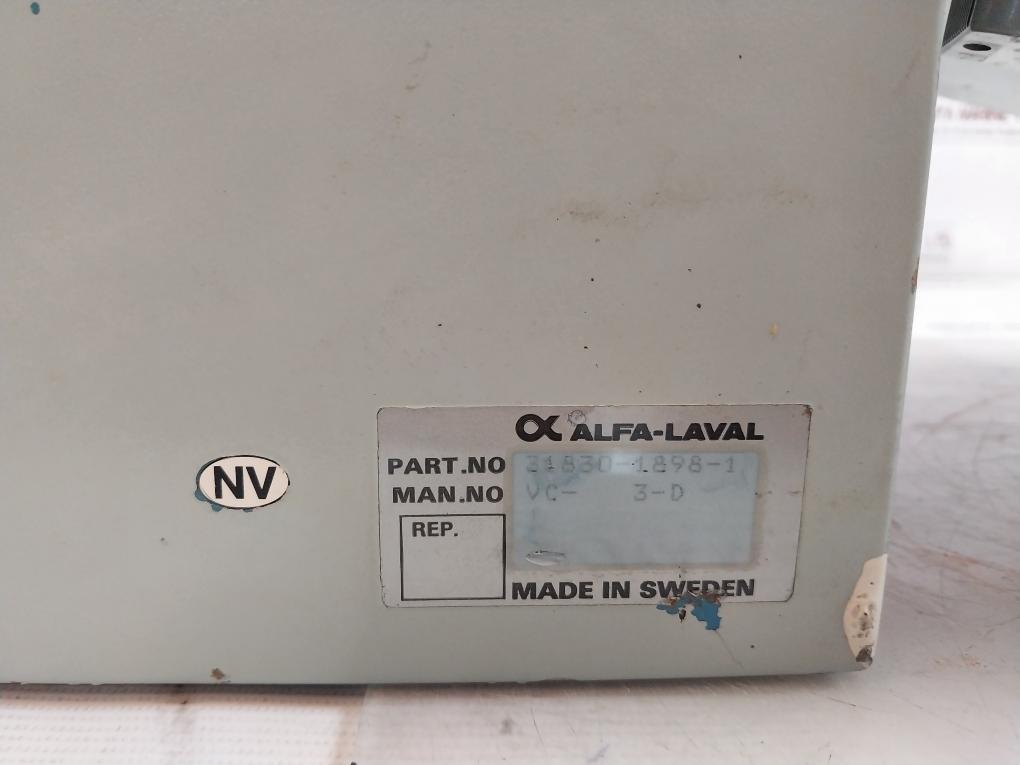 Alfa-laval Marst-1 Control Module 3183018911, 31830-1898-1 Vc- 3-d